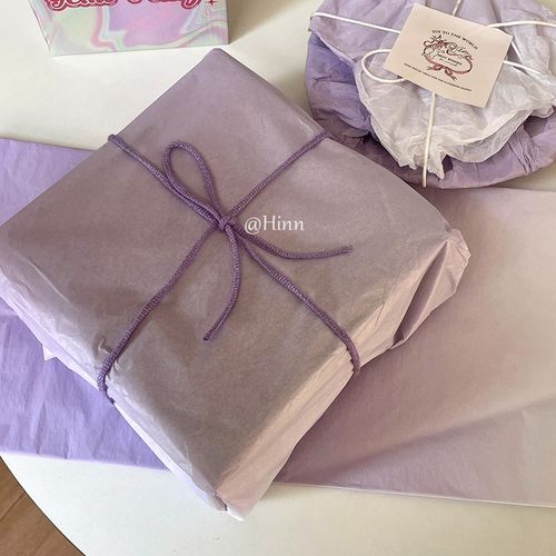 Hinn 渐变~情人节母亲节雪梨A纸鲜花花束礼物烘焙包装纸服装薄页