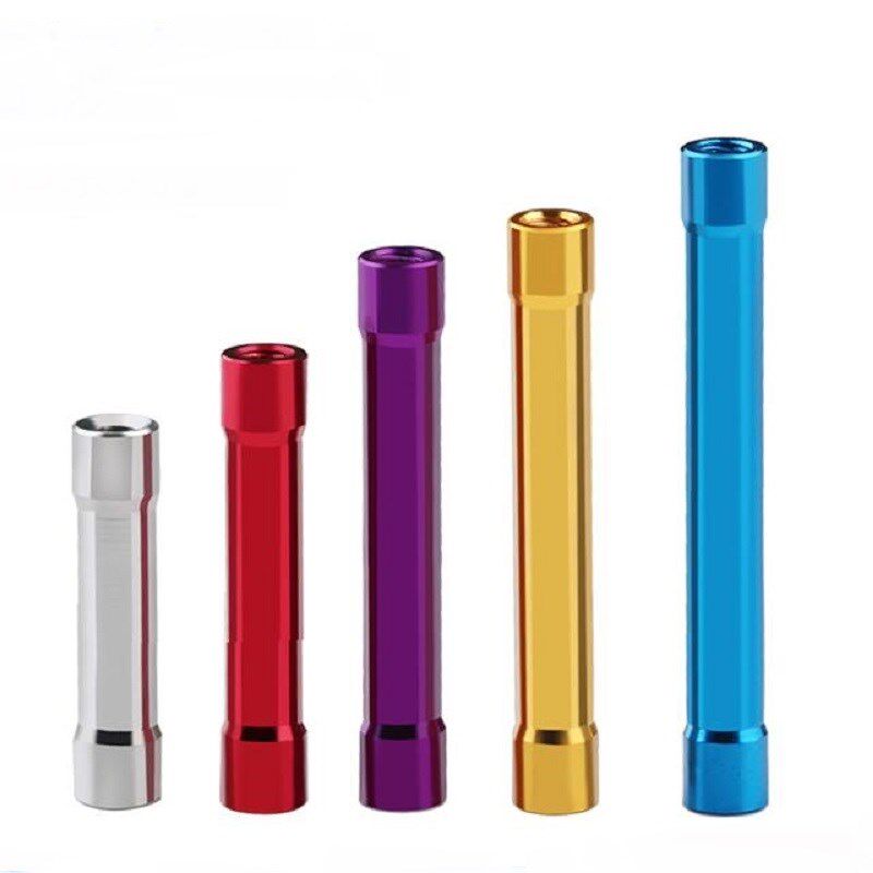 M3*10-20mm双头圆头铝顶柱拉杆内牙联接柱模型机车架平衡铝棒通孔