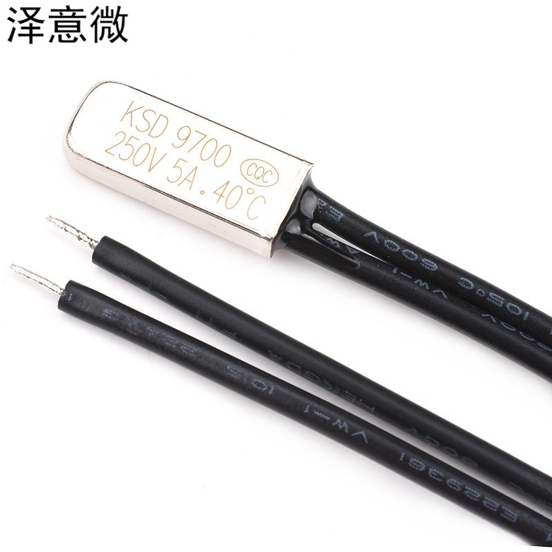 KSD9700温控/温度开关热保护控制器 常开常闭40/45度~155传感器