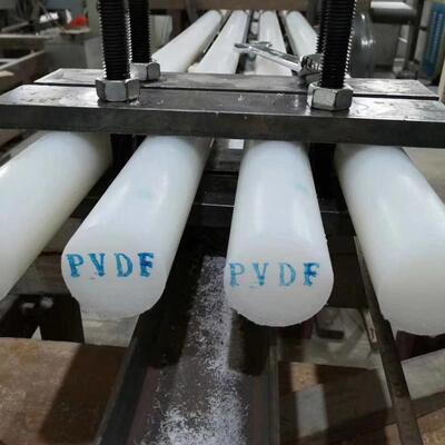 .PVDF板棒聚偏二氟乙烯耐磨耐高温耐水解PVDF白色塑料板加工零切