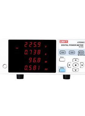 优利德UTE9901智能电参数测量仪电流电压电参数测试仪数字功率计