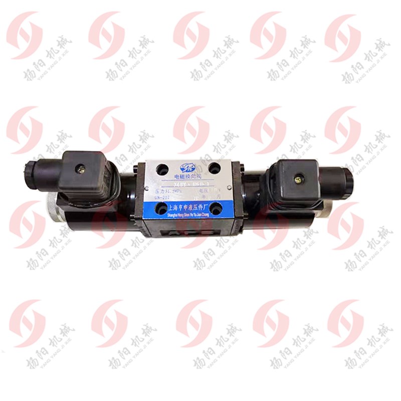 锯床电磁换向阀34BY-H6B-T 电压110V 上海亨申液压 34EY-H10B-T