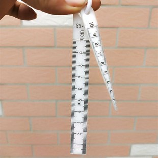 楔形塞尺孔径尺间隙尺塑料锥形尖角塞尺锥形尺 斜度规GS-08