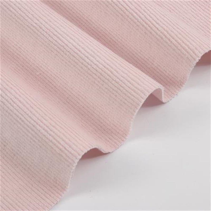 350加厚弹I力螺纹 罗纹抽条婴童睡衣面料 家居内衣口水巾面料