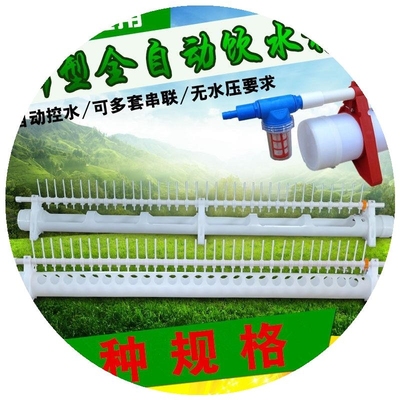 养鸭鹅鸡水壶自动小鸡喂水器喝水鸡用饮水器水P槽桶养殖场设备耐
