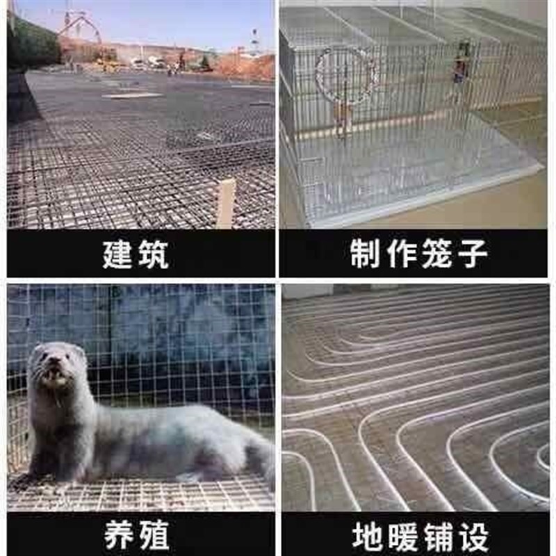 家用防护养殖网铁丝网围栏格电焊B网格钢丝网铁网镀锌网片加厚加