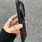 高级感黑武士Magsafe磁吸无线充电适用vivoX200Ultra手机壳x100 s20 9磨砂oppoFindx8肤感Reno13一加Ace5Pro