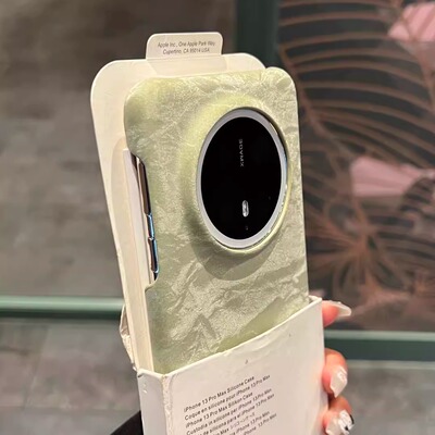 复古高级感国风缎面纹理丝绒壳