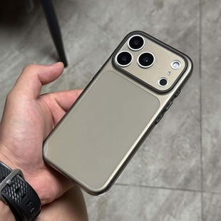 超薄透明黑独立金属按键拜耳tpu软壳适用17pro苹果iphone16promax手机壳15高级感14plus磨砂13软壳12全包防摔