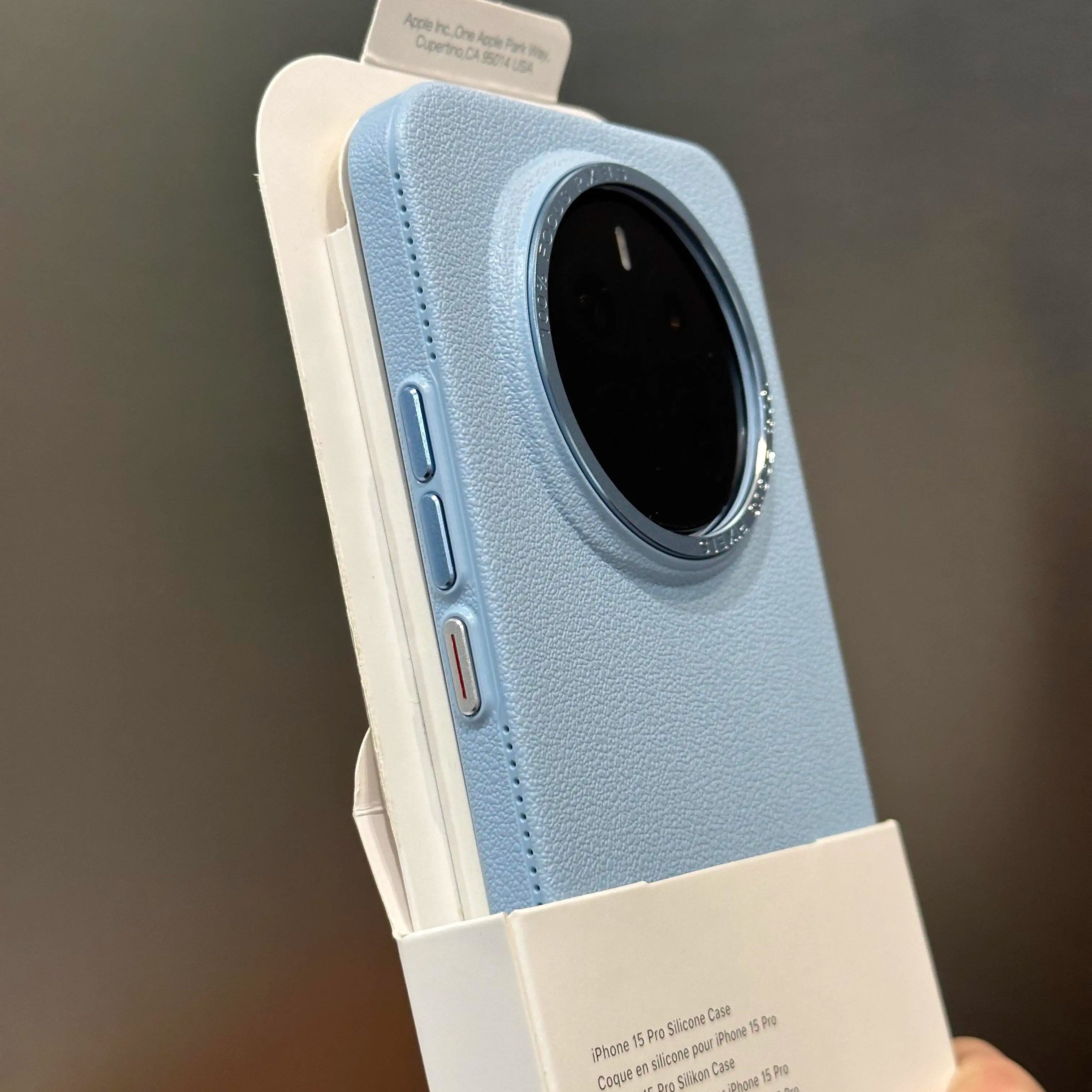 高级感蓝色系荔枝纹适用荣耀magic7手机壳华为mate80防指纹60RS保时捷魔术7Pro磨砂pura70ultra硬honor7新款