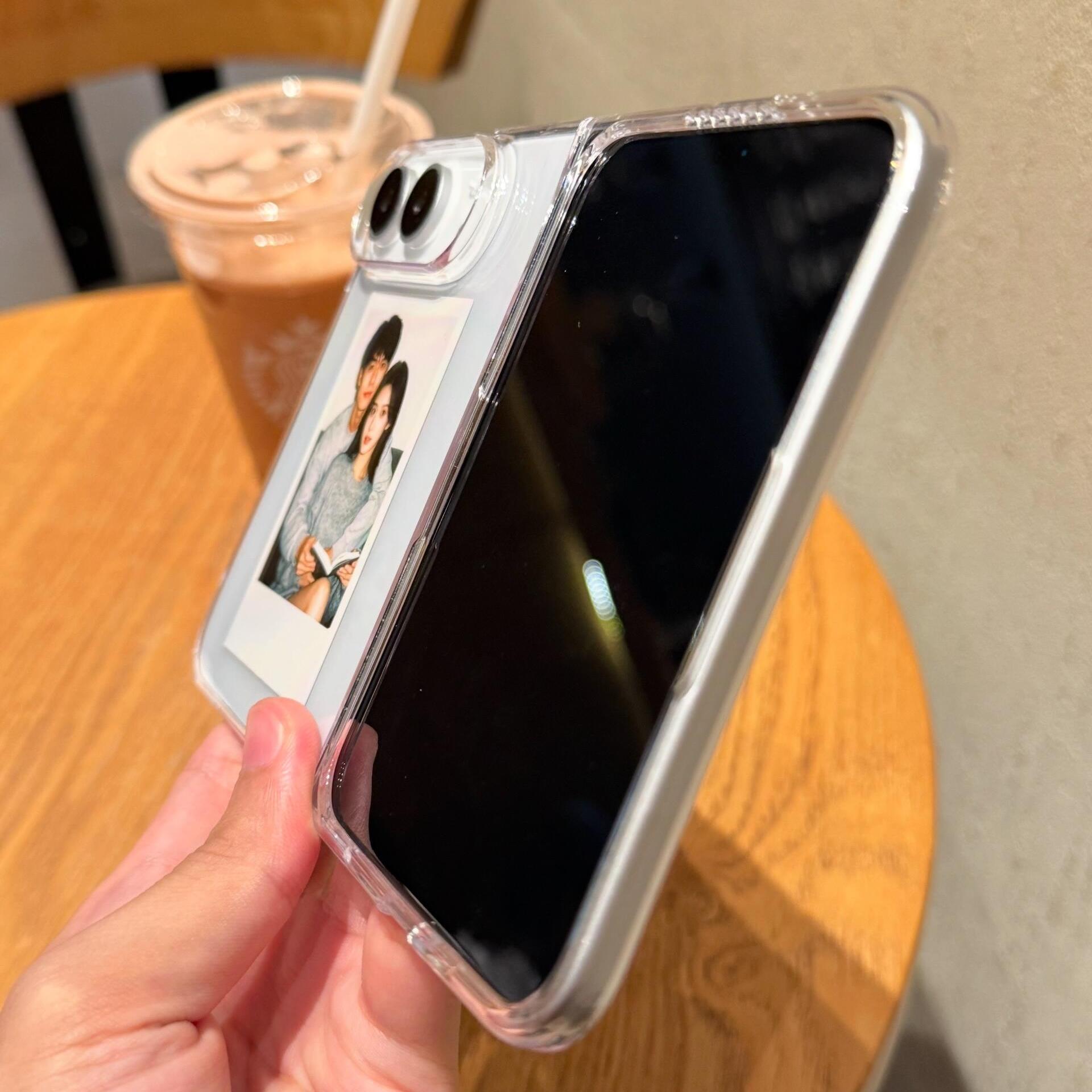 透明PC硬壳高级感简约手机壳