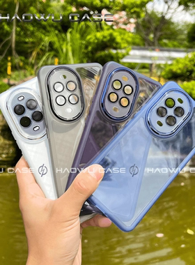 适用华为Nova13手机壳13pro自带镜头膜nova12活力版ultra防摔nova11/10透明7/6/5硅胶软壳防滑简约全包高级感