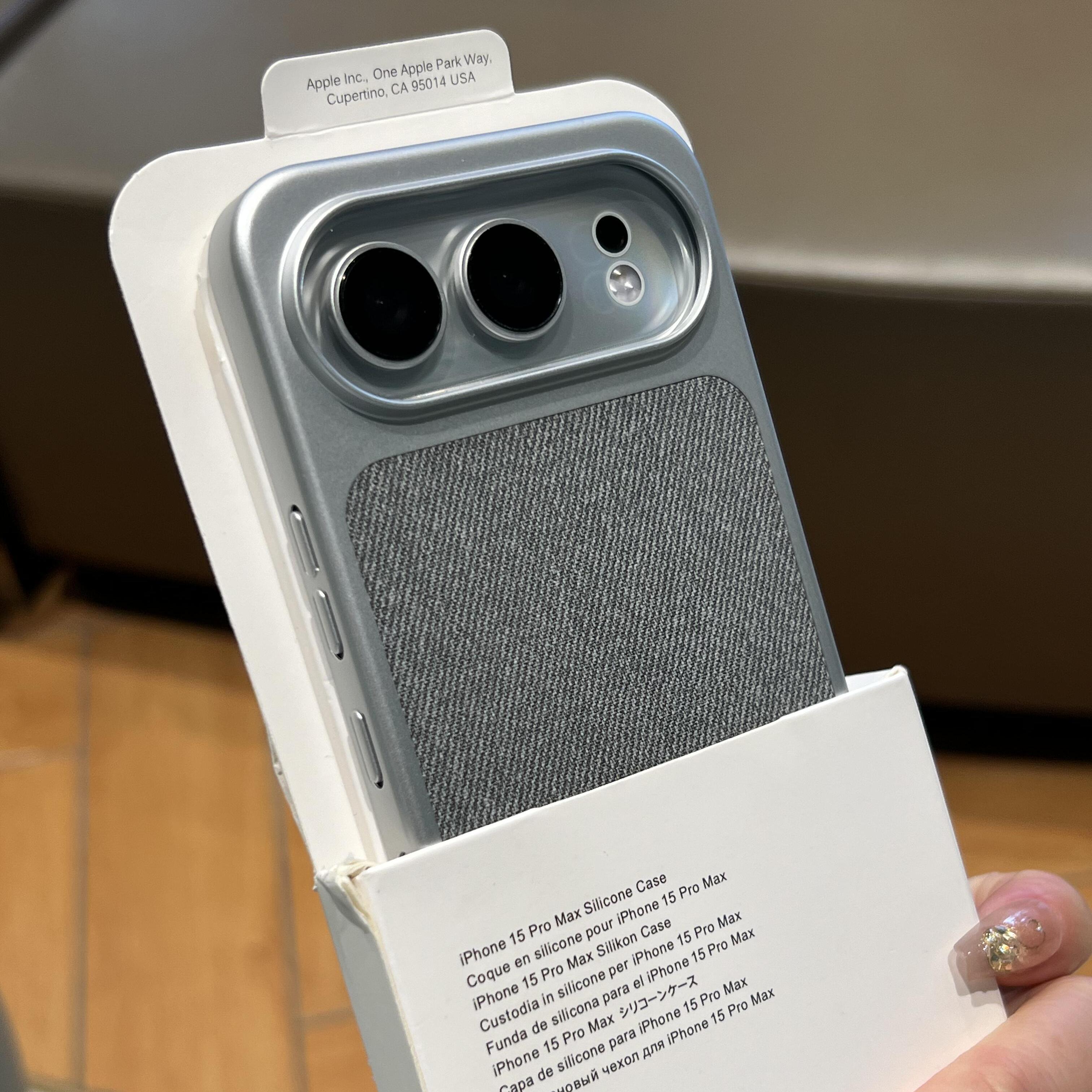 适用荣耀500毛麻布料磁吸手机壳