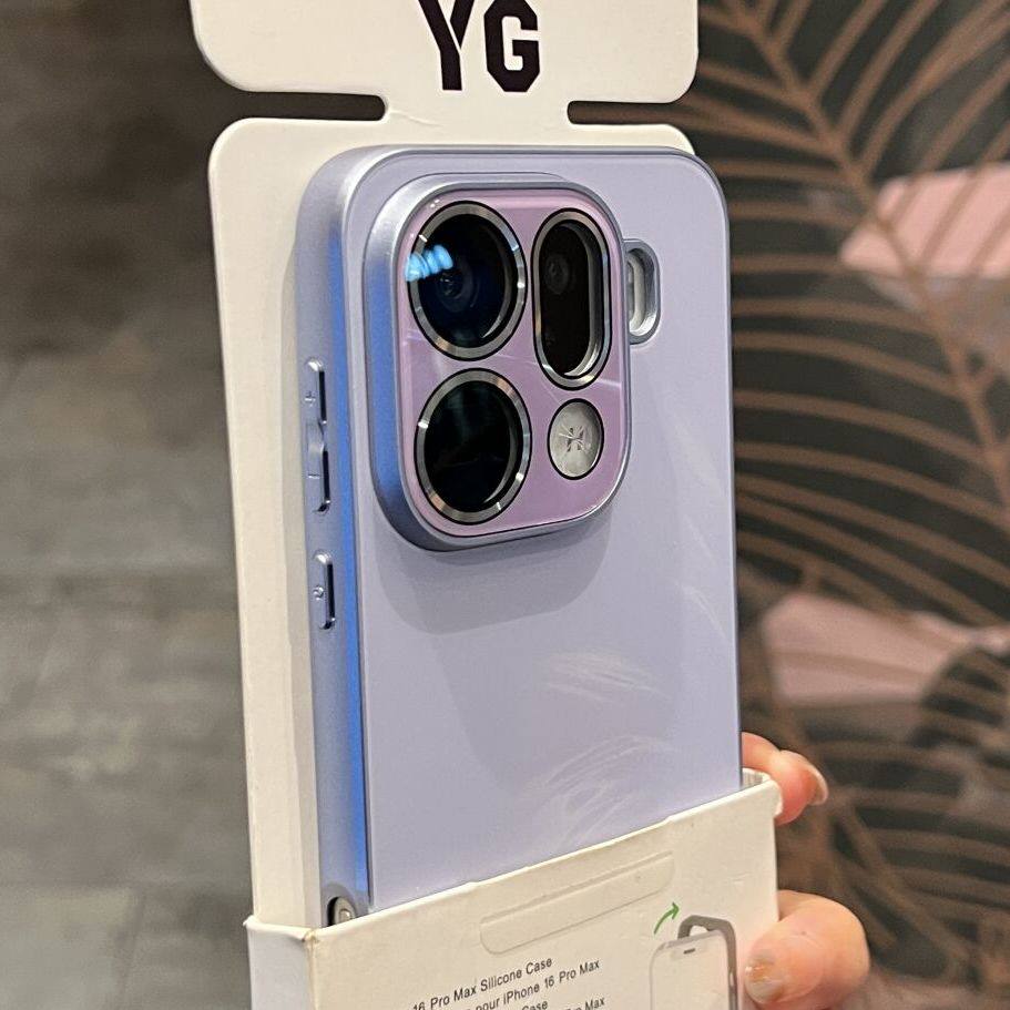 人鱼姬紫色珠光纹自带高清镜头膜适用OPPOfindx9pro手机壳FindX9超薄Reno15pro散热14高级感13简约轻奢女新款