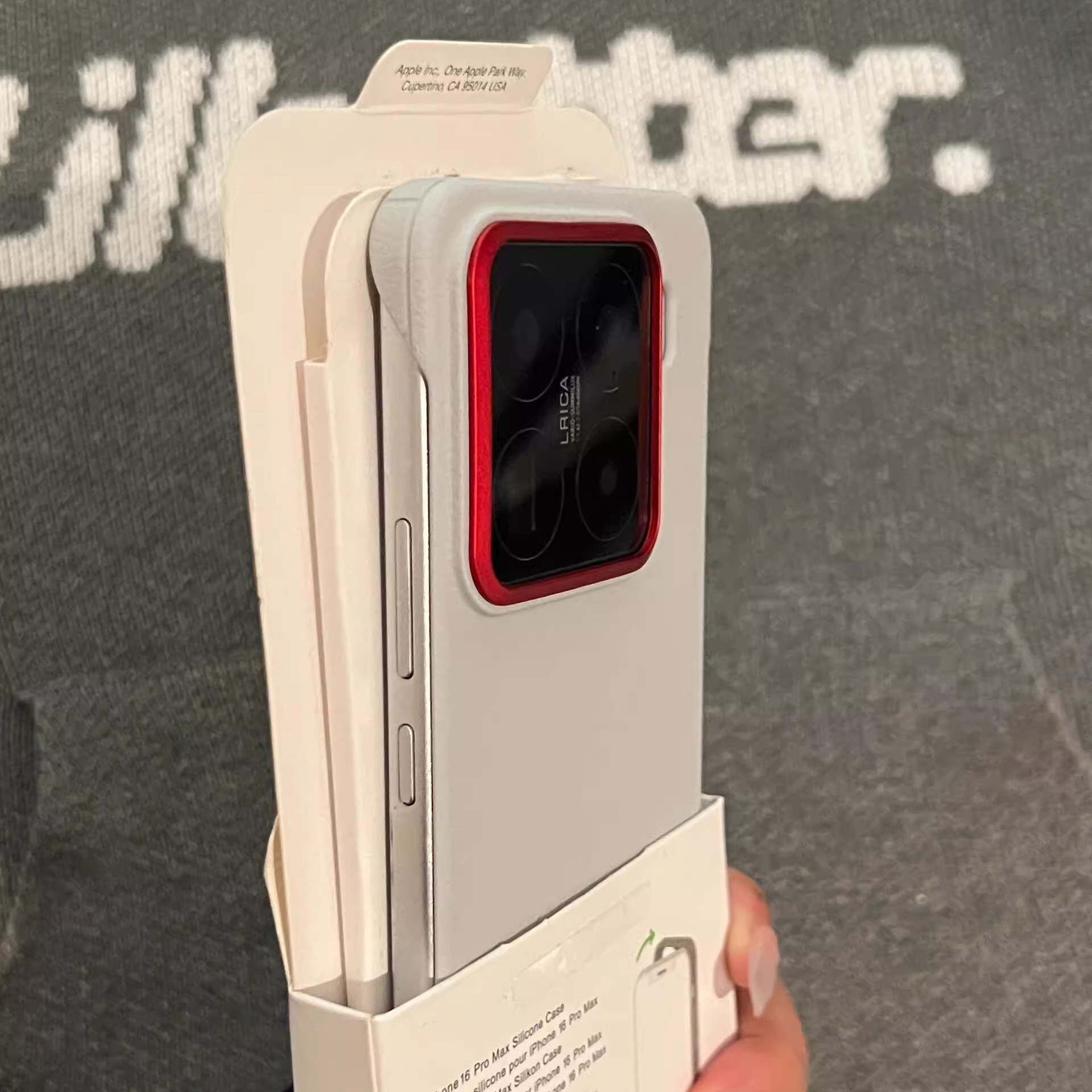 幻境无边框素皮手机壳