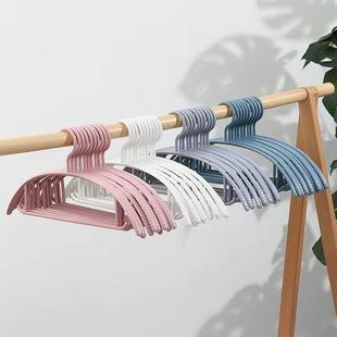 塑直供料无痕防滑塑衣架家用收纳整理师衣料衣服挂衣撑架
