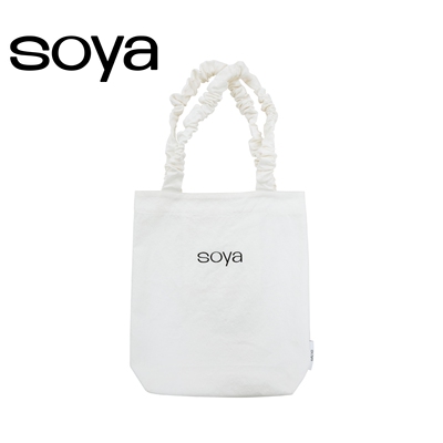 SOYA进口棉麻慵懒帆布包托特包