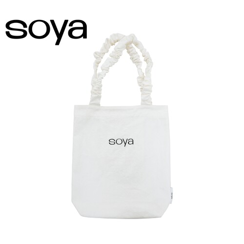 SOYA进口棉麻慵懒帆布包托特包