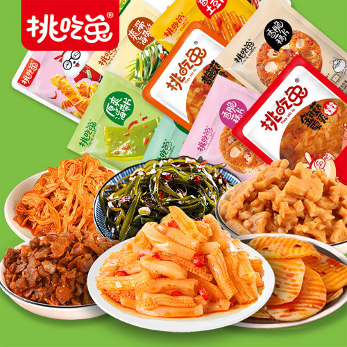 挑吃兔解馋零食休闲小吃食品香辣