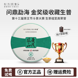 东方印象风华正茂普洱茶古树生茶云南普洱茶茶叶山头茶易武勐海