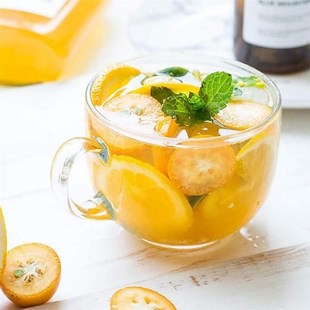 Heat-Resistant Glass Cup Ice Cream Cup Cereal Cup Coffee Mug