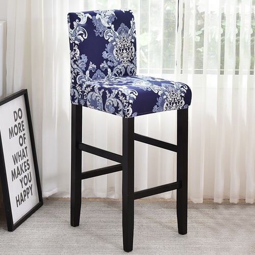 Spandex Chair Cover Flower Seat Covers for Bar Stool Chairs