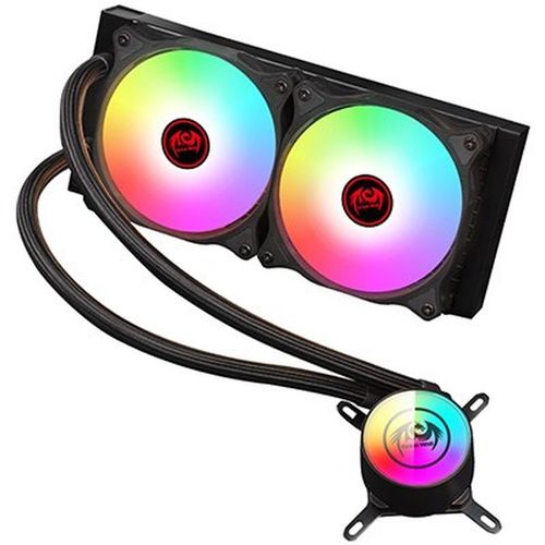 RGB Water Cooler CP Cooling 2011 2066 AM4 Dual Fans 120mm Ra