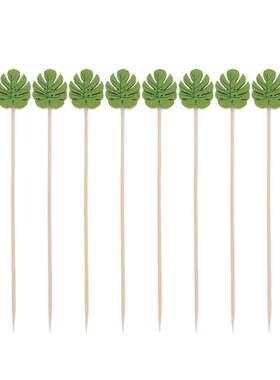 100pcs Disposable Wooden Toothpicks for Food Pick Fruit Pick