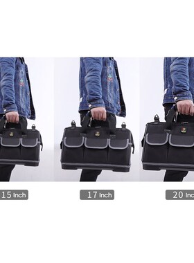 Large Capacity Tool Bag Hardware Organizer Crossbody Belt Me