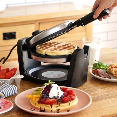 950W Waffle Maker Cake Machine Electric Baking Pan Kitchen M