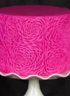 Reliable Cake Scroll Mold Silicone Fondant Edge Mold No