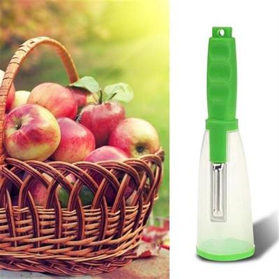 Peeler With Rubbish Bin Stainless Steel Multi-function Veget
