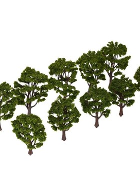 New Handcrafted Tree Model Architectural Model for Train Lay