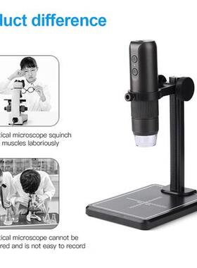 HD 1080P USB Digital Microscope 1000X 8 LEDs WiFi Electronic