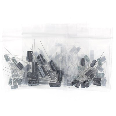 1set of 120pcs 12 values 0.22UF-470UF Aluminum electrolytic