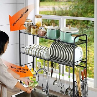 83cm 63cm Kitchen Storage Utensils Holder set Stainless Stee