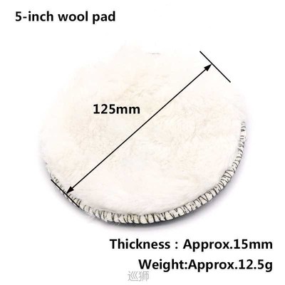 4' 5' 6' 7' Polishing  Buffing Pad Self-adhe