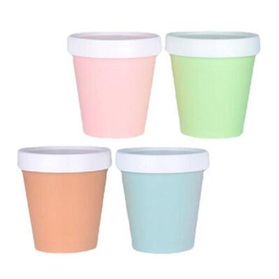 Cups Lids Ice Cream Bowls Dessert Yogurt Container