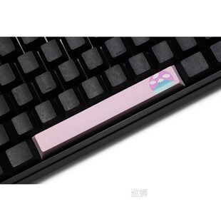 Novelty allover dye subbed Keycap spacebar pbt custom mechan