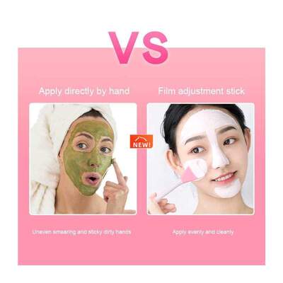 Silicone Blend Mixing Mask Applicator Brush DIY Facial Care