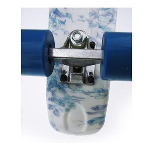 Retro Skateboard Mini Cruiser for Kids Boys Four-Wheel Outdo