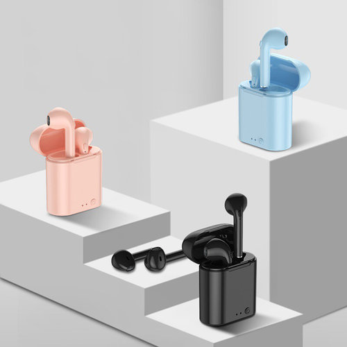 Mini TWS Bluetooth Earphones Wireless Headphones Music Heads