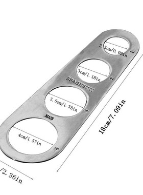 Stainless Steel Spaghetti Measurer Tool Pasta Portion Contro