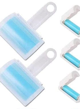 Washable Lint Roller 5 Pack, Reusable Sticky Pet Hair Lint