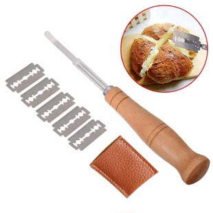 Bread Lame Slashing Tool Set Hand-held Dough Whisk Dough Scr