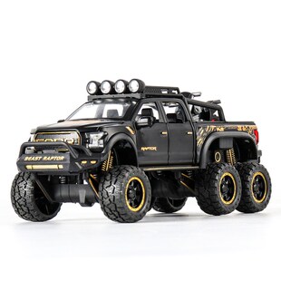 132 Big Pick Up Model Toy Car For Ford F150 Raptor Sound Li