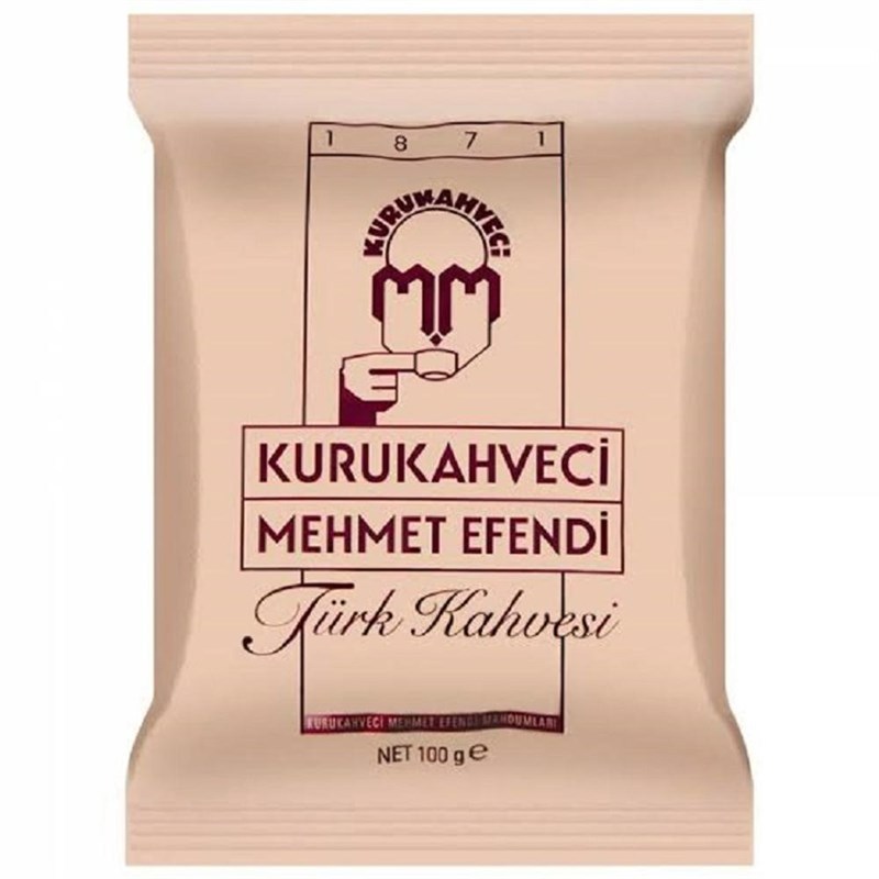 Turkish Coffee Kurukahveci Mehmet Efendi Set of 3 x100 Gr Sa