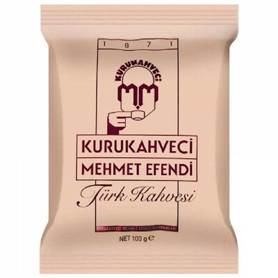 Turkish Coffee Kurukahveci Mehmet Efendi Set of 3 x100 Gr Sa