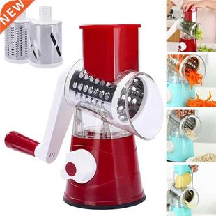 3 in 1 Swift Rotary Drum Vegetable Slicer Grater Nut Shredde