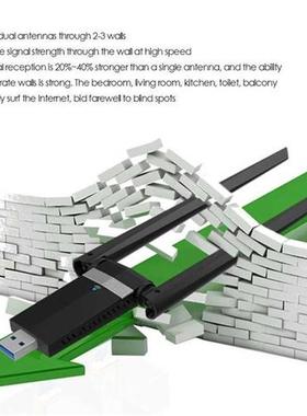 1200Mbps RTL8812BU 2.4-5.8GHz Dual Frequency IEEE802.11Ac US